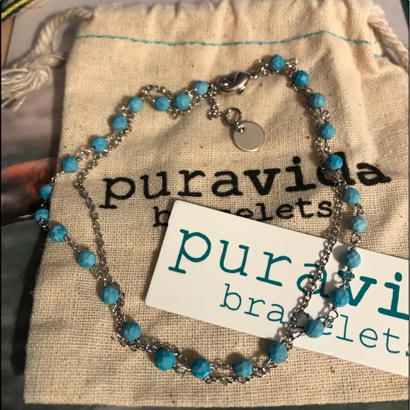 Pura Vida Beaded Chain Anklet!! - Picture 5 of 6